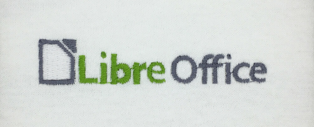 LibreOffice embroidery