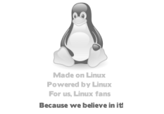 Powered by Linux