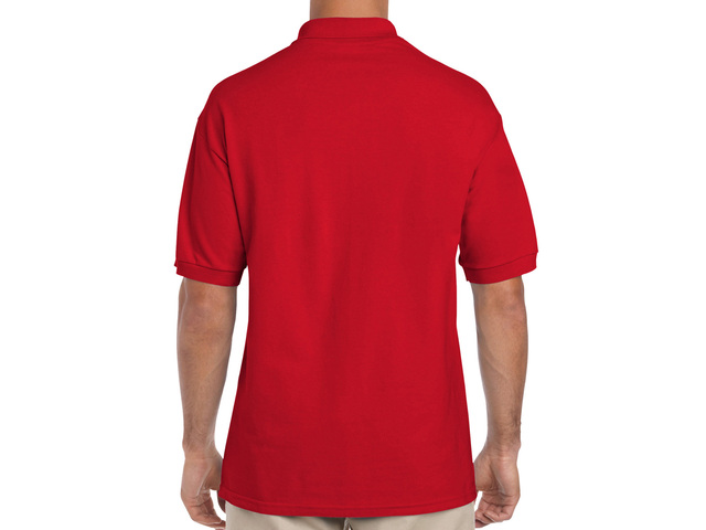 Debian Swirl Polo Shirt (red) old type