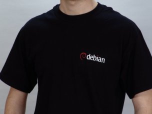 Debian t-shirts
