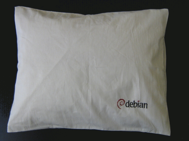 Debian pillowcase