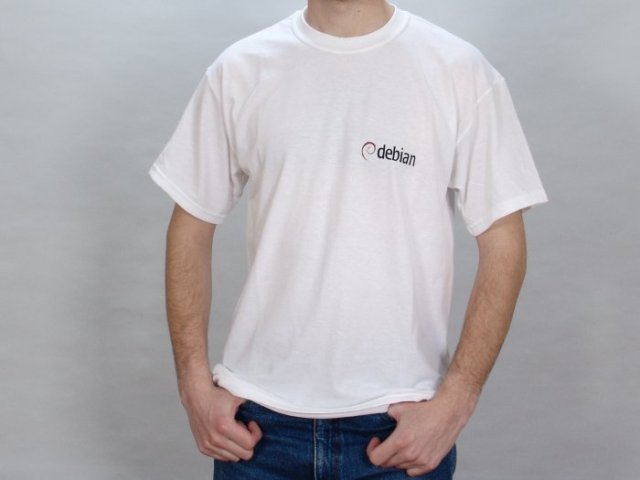 Debian t-shirts