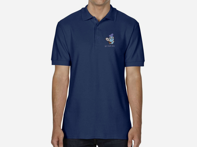 Go-mail Polo Shirt (dark blue)