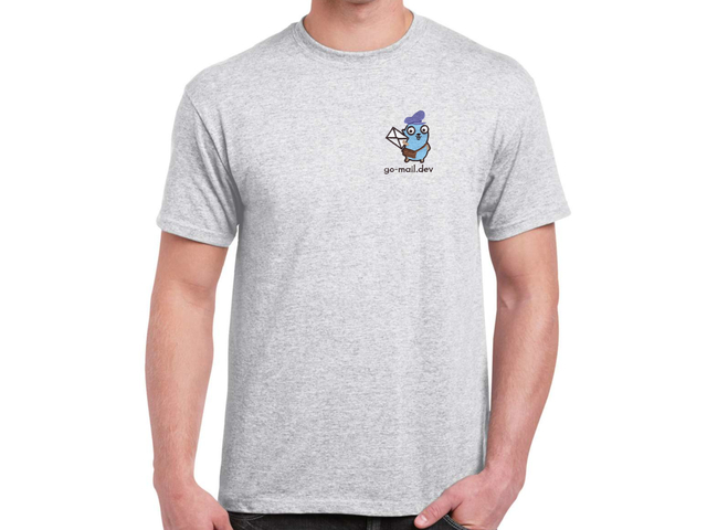 Go-mail T-Shirt (ash grey)
