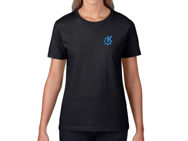 KDE Women's T-Shirt (black)