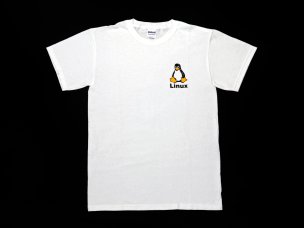 Linux white t-shirts