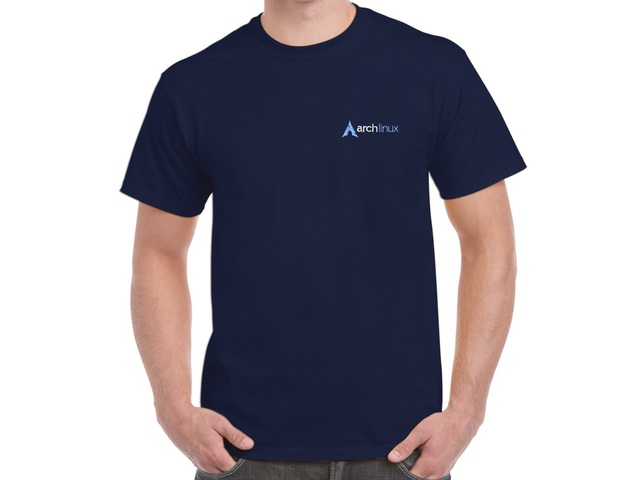 Arch Linux T-Shirt (dark blue)