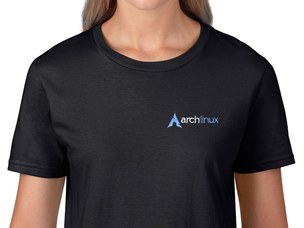 Arch Linux Women's T-Shirt (black)