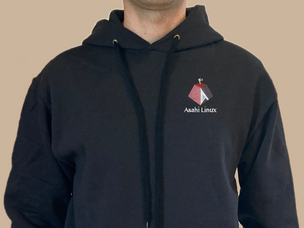 Asahi Linux hoodie (black)