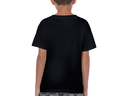 Kubuntu embroidered youth t-shirt (black)