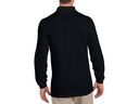 Linux Long Sleeve Polo Shirt (black)