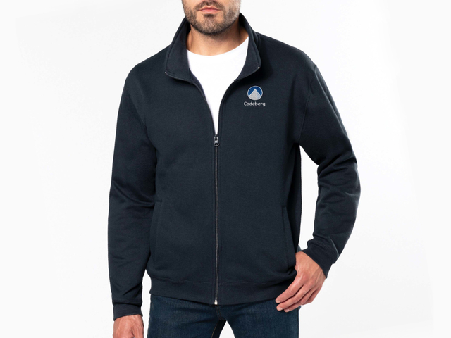 Codeberg full zip jacket (black)