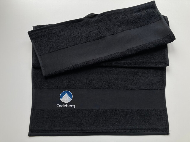 Codeberg Towel (black)
