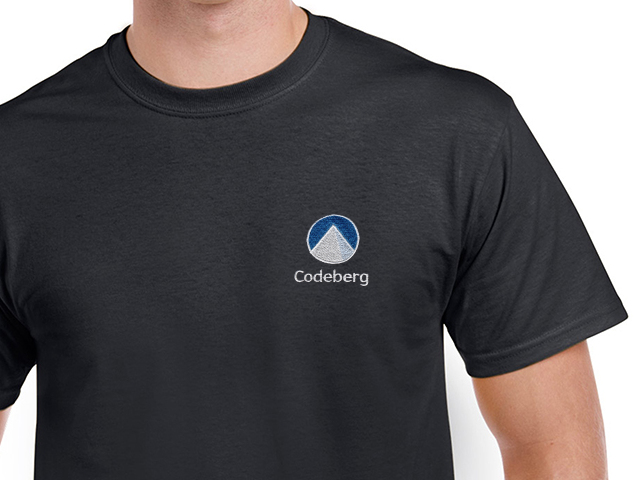 Codeberg T-Shirt (black)
