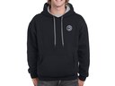 Copyleft hoodie (black-grey)