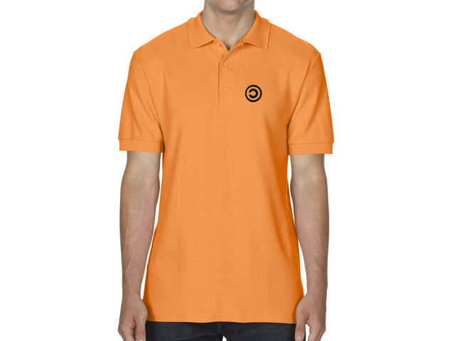 Copyleft Polo Shirt (orange)