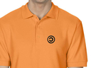 Copyleft Polo Shirt (orange)
