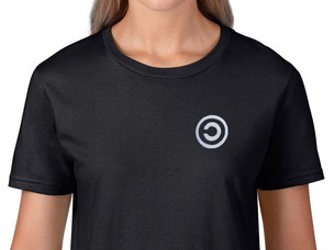 Copyleft Women's T-Shirt (black)