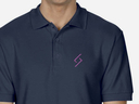 Crystal Linux Polo Shirt (dark blue)