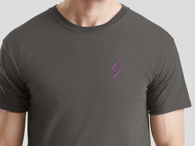 Crystal Linux T-Shirt (graphite)