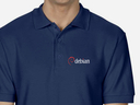 Debian Polo Shirt (dark blue)