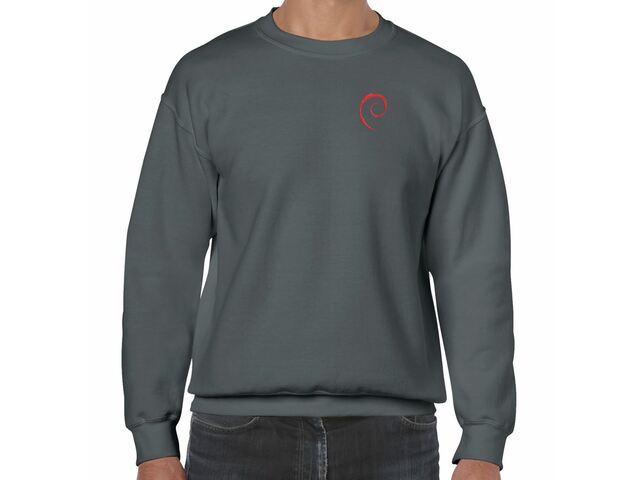 Debian Swirl crewneck sweatshirt