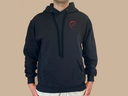 Debian Swirl hoodie (black)