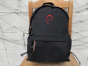 Debian Swirl laptop backpack