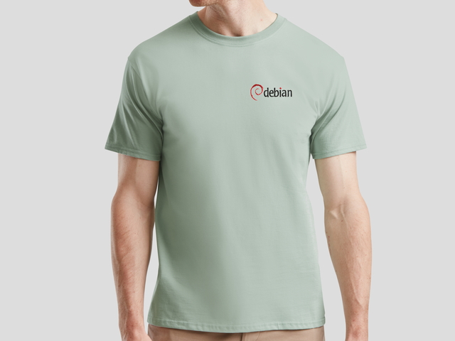 Debian T-Shirt (sage)