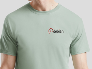 Debian T-Shirt (sage)