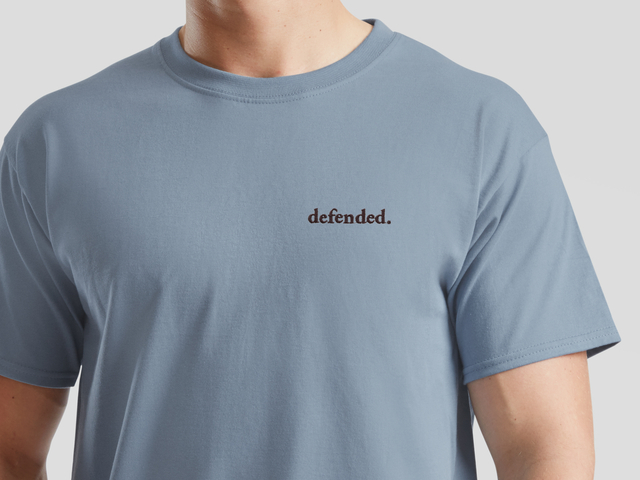 defended T-Shirt (mineral blue)