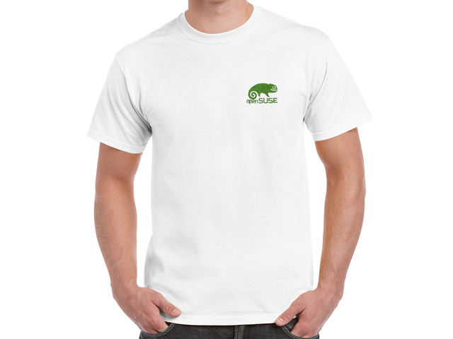 DRY&GO openSUSE T-Shirt (white)