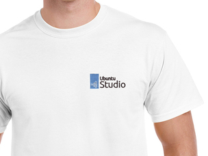 DRY&GO Ubuntu Studio 2022 T-Shirt (white)