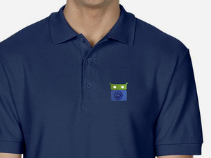 F-Droid Polo Shirt (dark blue)