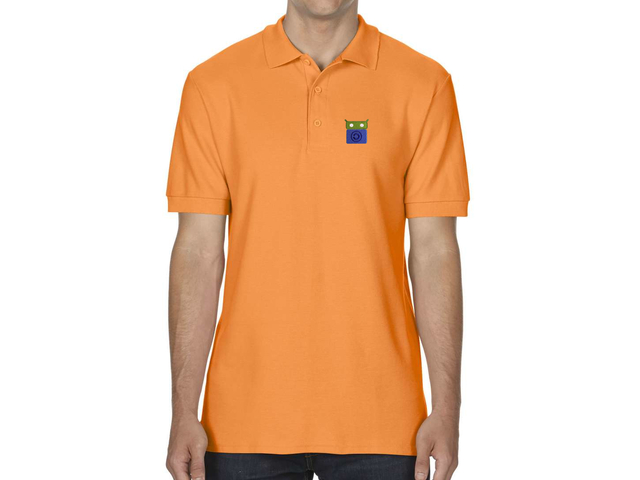 F-Droid Polo Shirt (orange)