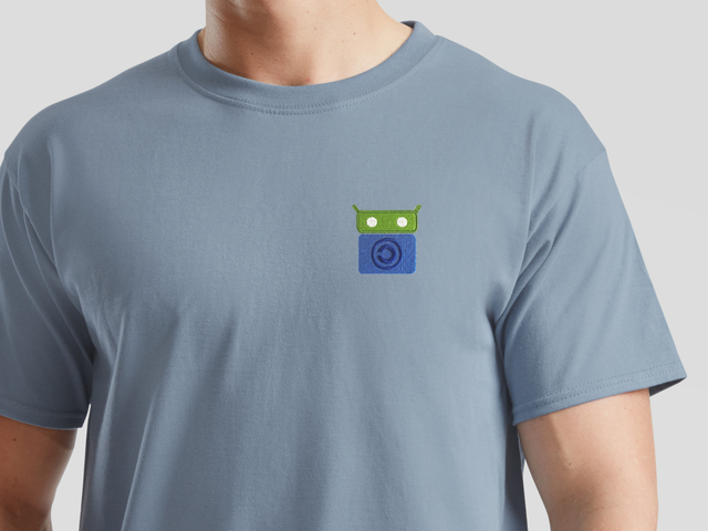 F-Droid T-Shirt (mineral blue)
