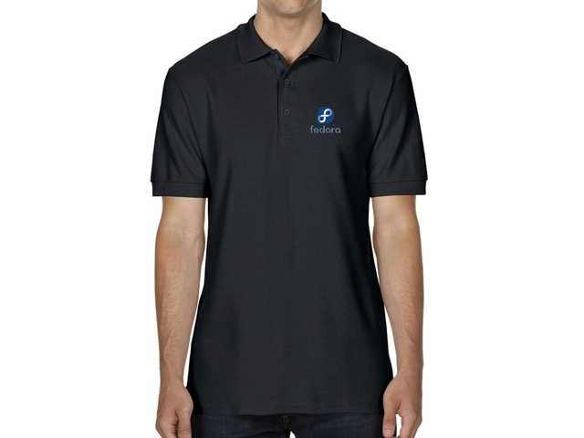 Fedora Classic Polo Shirt (black)