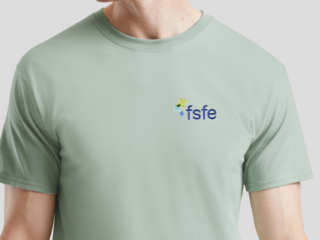 FSFE T-Shirt (sage)