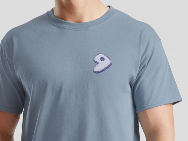 Gentoo T-Shirt (mineral blue)