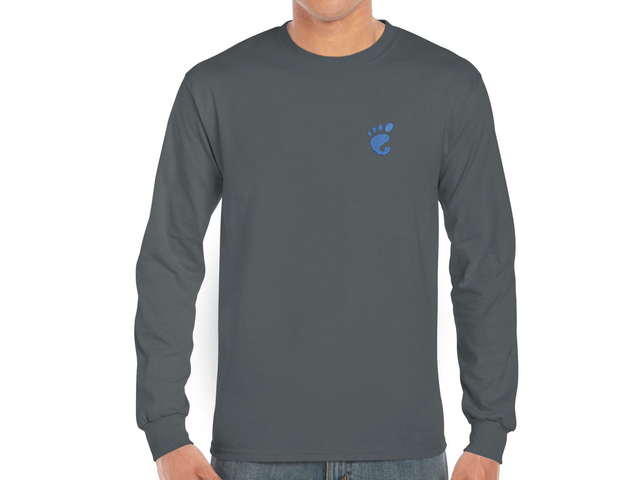 GNOME Long Sleeve T-Shirt (grey)