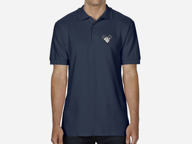 GNU Polo Shirt (dark blue)