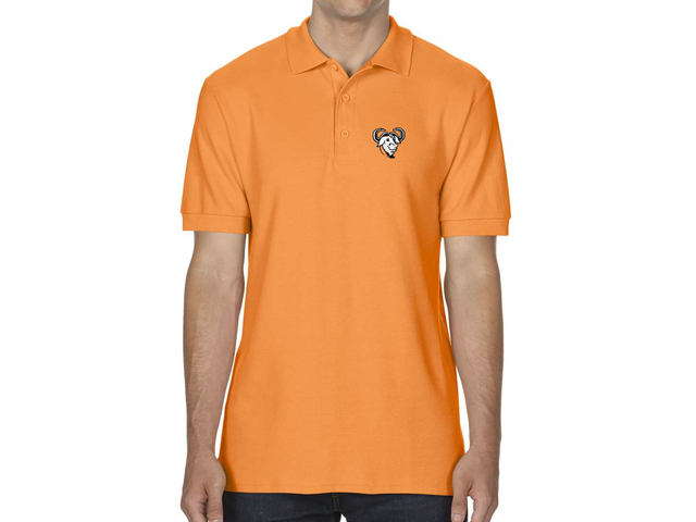 GNU Polo Shirt (orange)