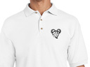 GNU Polo Shirt (white) old type