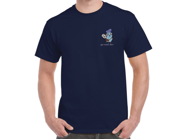 Go-mail T-Shirt (dark blue)