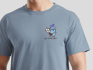 Go-mail T-Shirt (mineral blue)