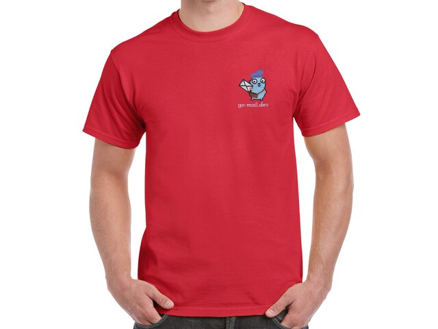 Go-mail T-Shirt (red)