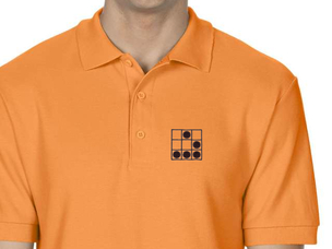 Hacker Polo Shirt (orange)