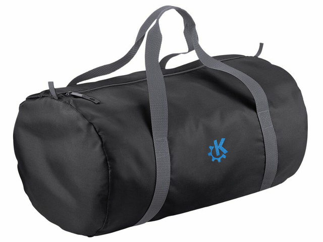 KDE barrel bag