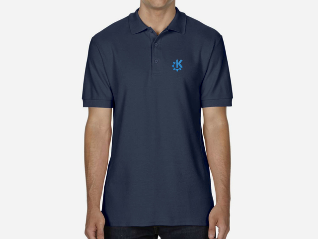 KDE Polo Shirt (dark blue)