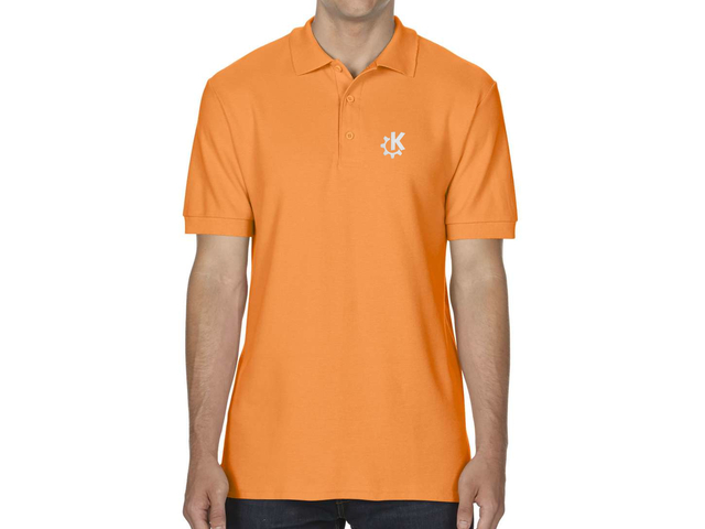 KDE Polo Shirt (orange)